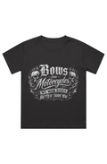 My Mom Rides Better Than You Kids Heavy Faded Tee | Bows & Motorcycles